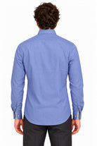 Camicia in cotone microriga 