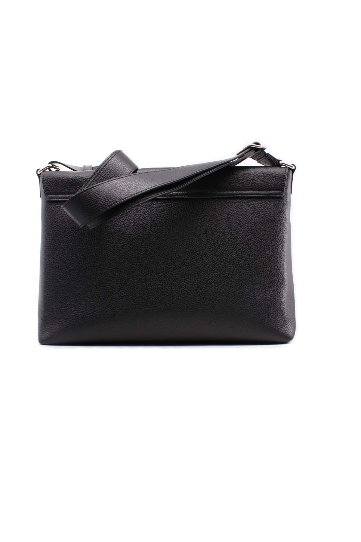 Borsa messenger uomo in pelle Micron 