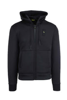 Felpa zip in neoprene con cappuccio COLBY NEOPRENE 