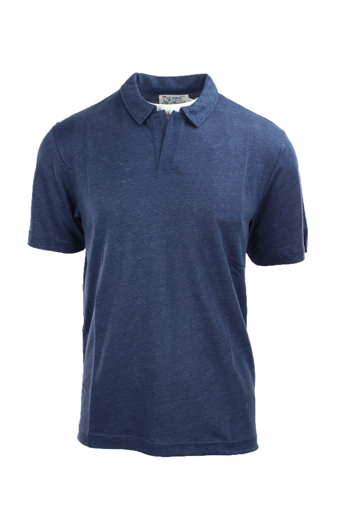 Polo mezza manica in lino Fraser 