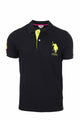 Polo mezza manica piquet maxi logo