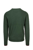 Maglia pullover girocollo lana e cotone 