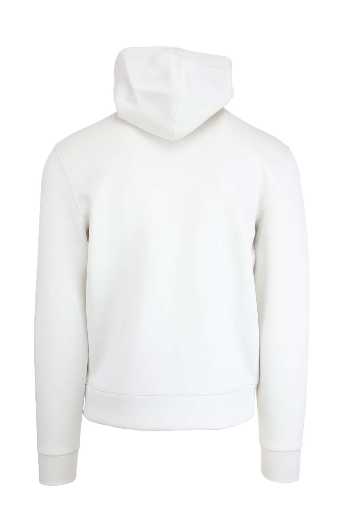 Felpa zip in neoprene con cappuccio COLBY NEOPRENE 