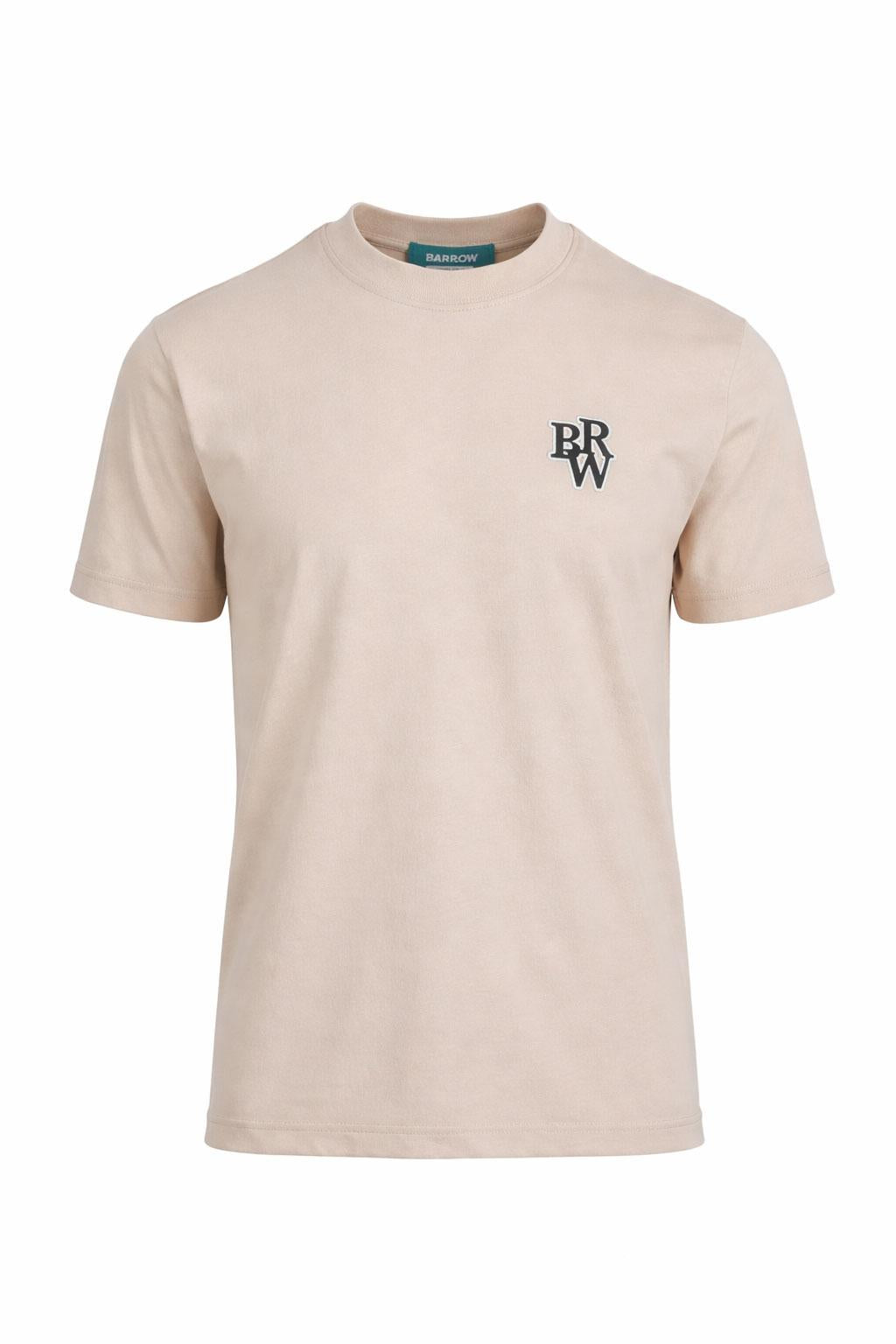 Barrow T-Shirt Uomo BRW Logo Spinato 