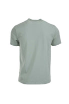 Tshirt in piquet stretch di cotone e seta 