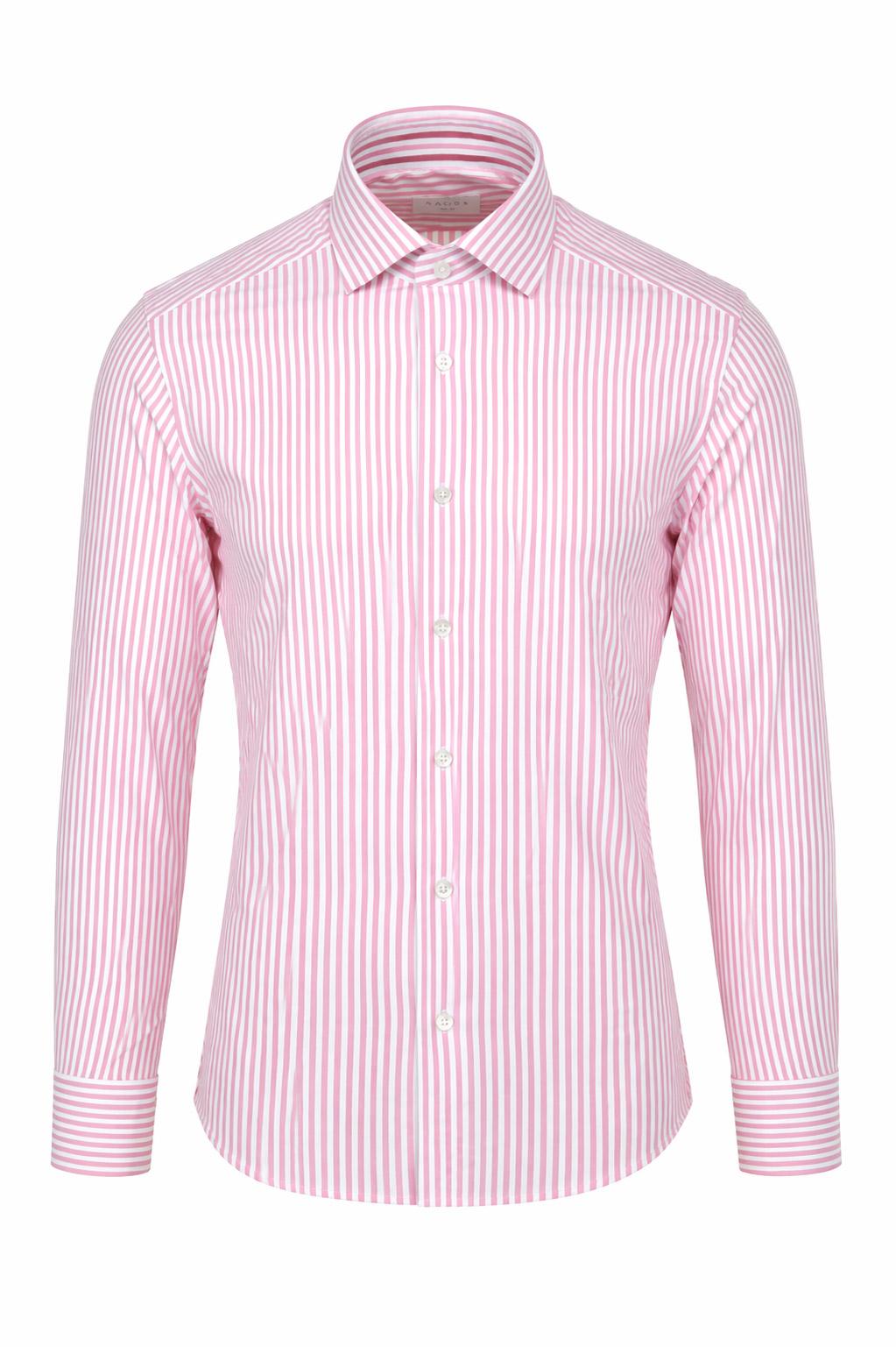 Camicia Uomo a Righe in Tessuto Active 