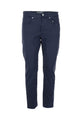 Pantalone 5 tasche in cotone leggero con toppe