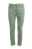 Pantalone in raso cotone 5 tasche 