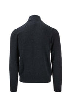 Maglia lupo con bottoni in lana e cachemire 