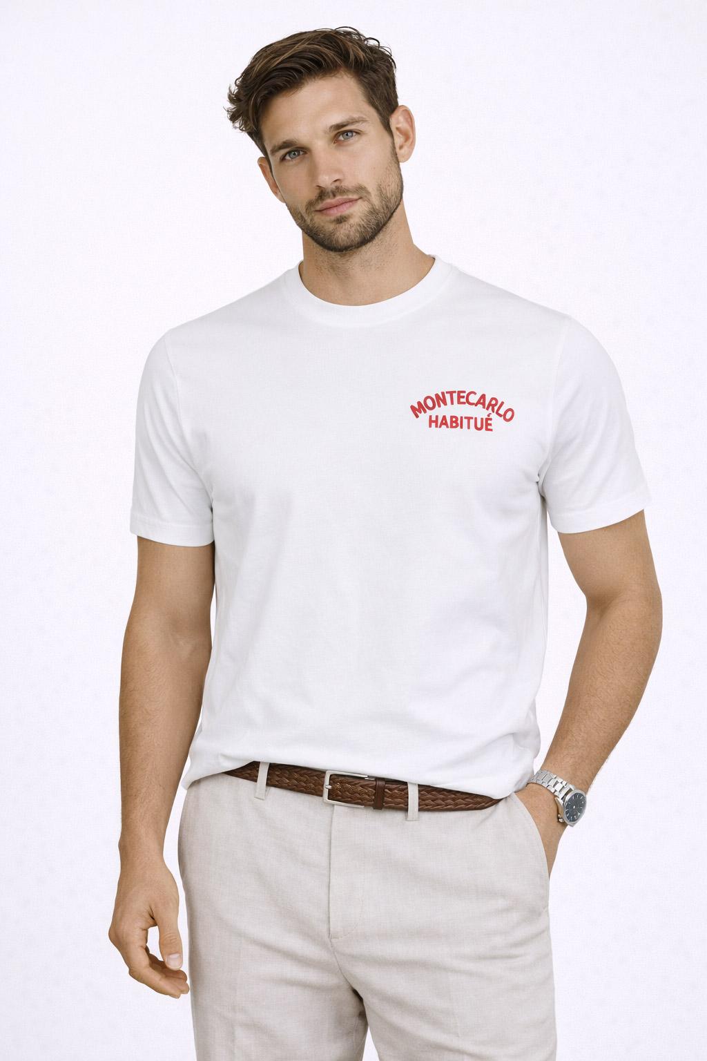 T-Shirt Uomo Montecarlo Habitué 