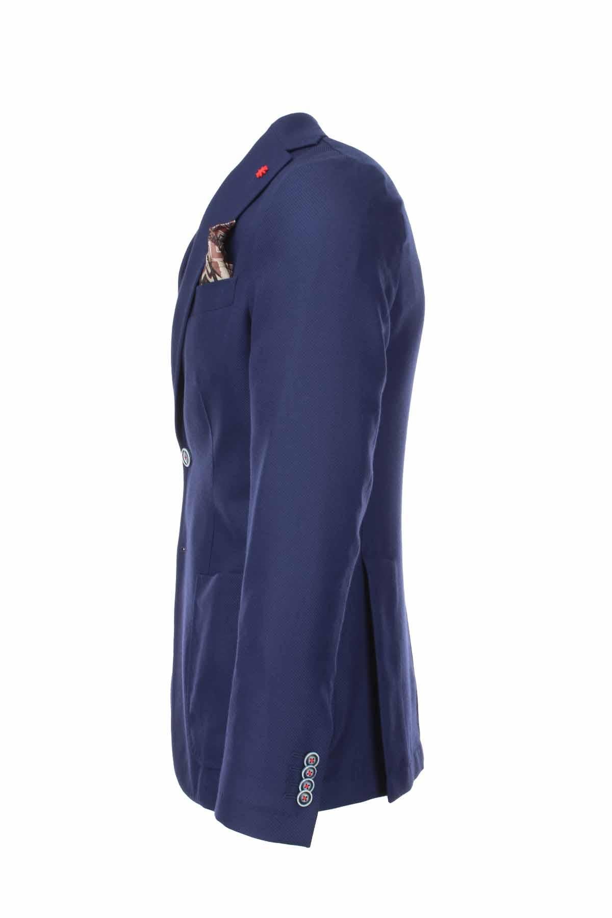 Giacca blazer sfoderata microperato 