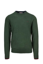 Maglia pullover girocollo lana e cotone 
