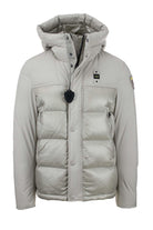 Piumino con cappuccio bitessuto BROOK 