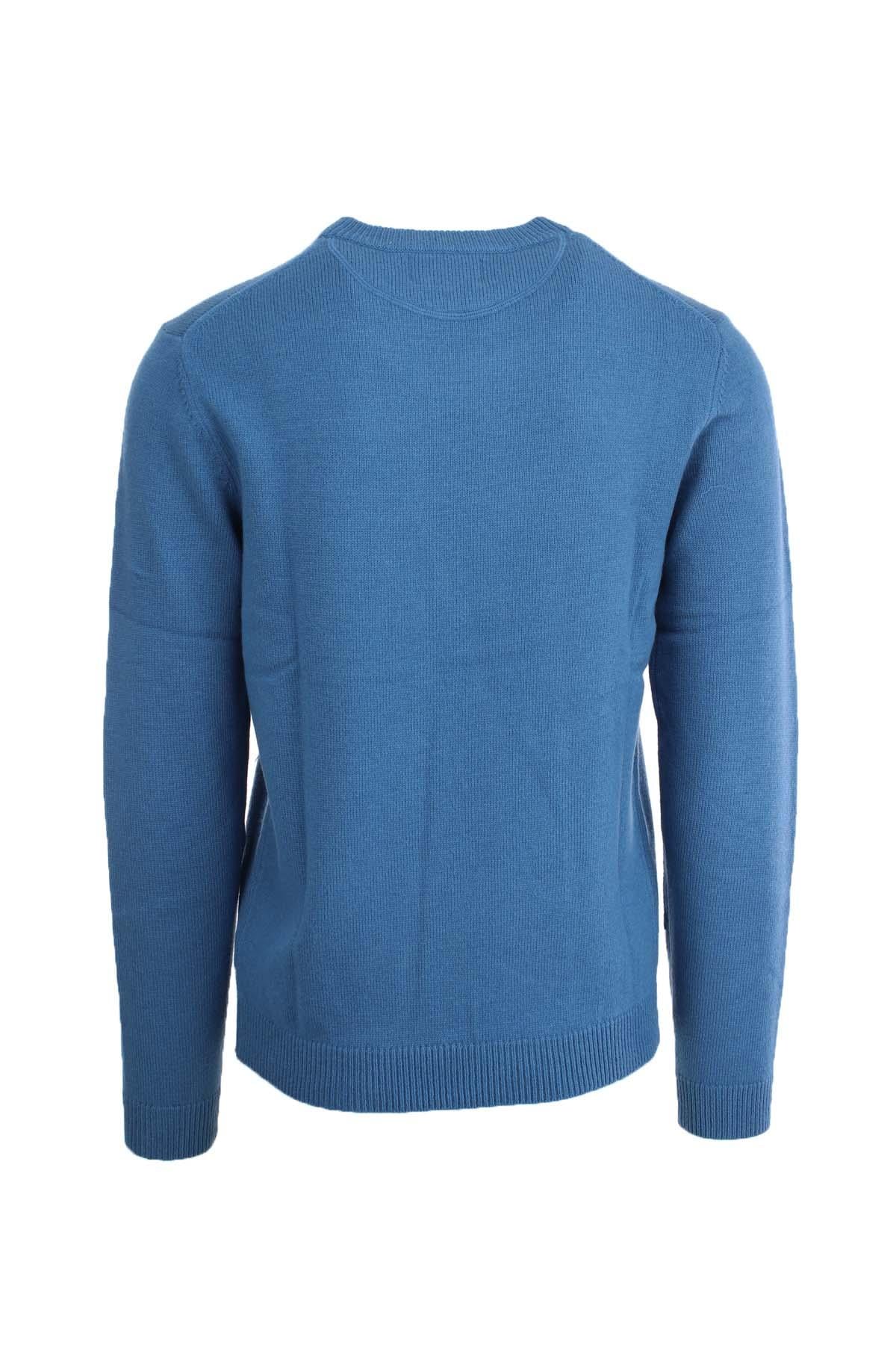 Maglia girocollo in lana cachemire 