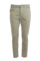 Pantalone in raso cotone 5 tasche 
