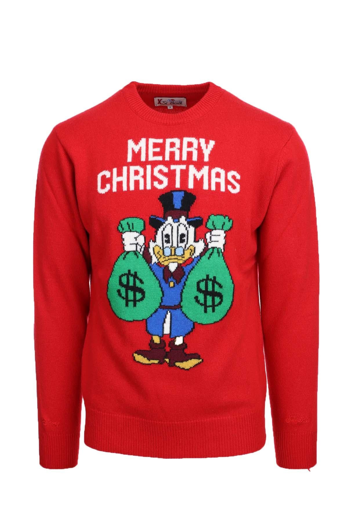 Maglia in lana cachemire Merry Cristmas 