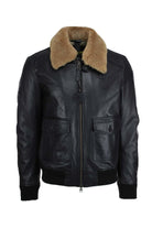 Giubbotto bomber in pelle imbottito CHEITON 