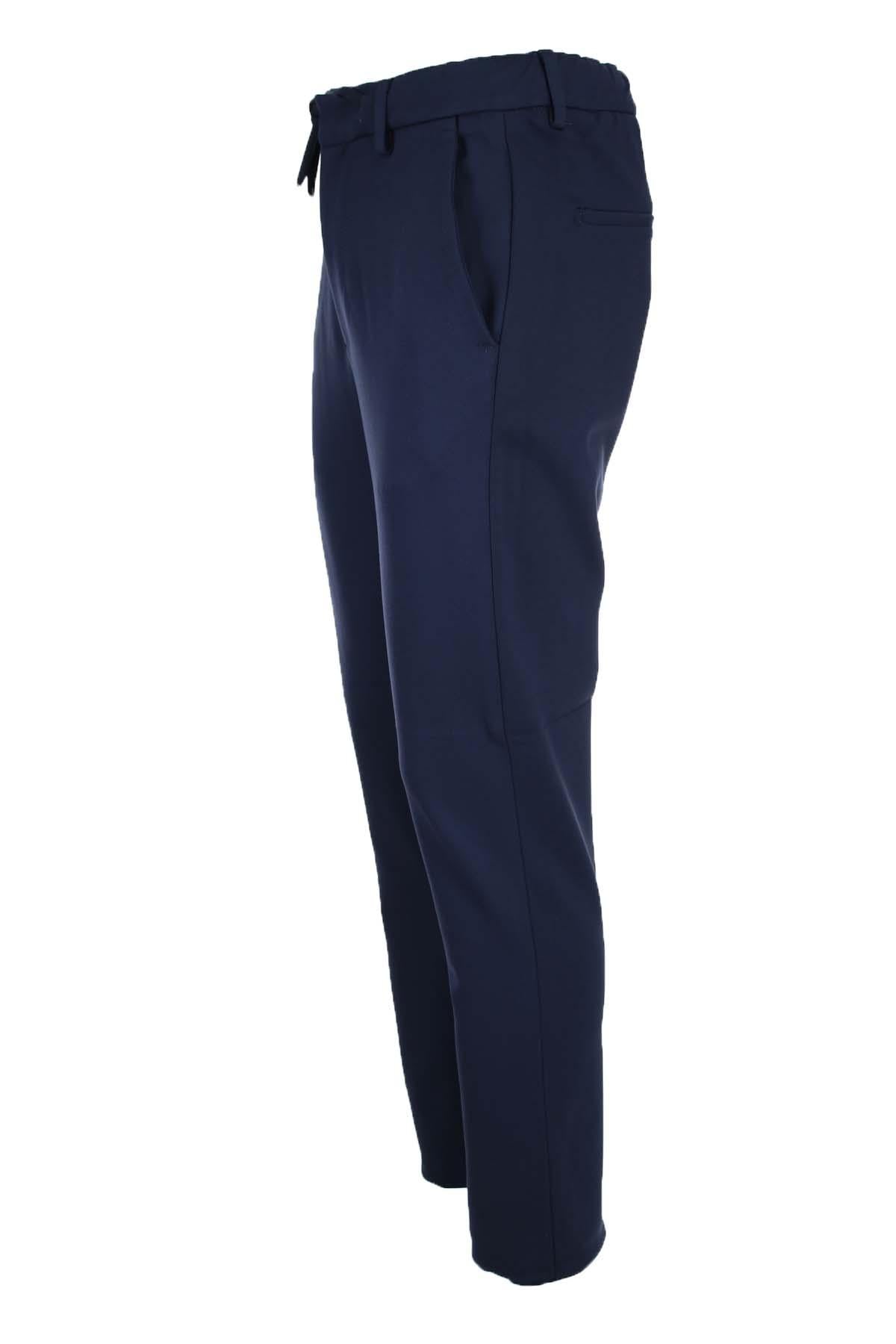 Pantalone in jersey  elasticizzato con coulisse 