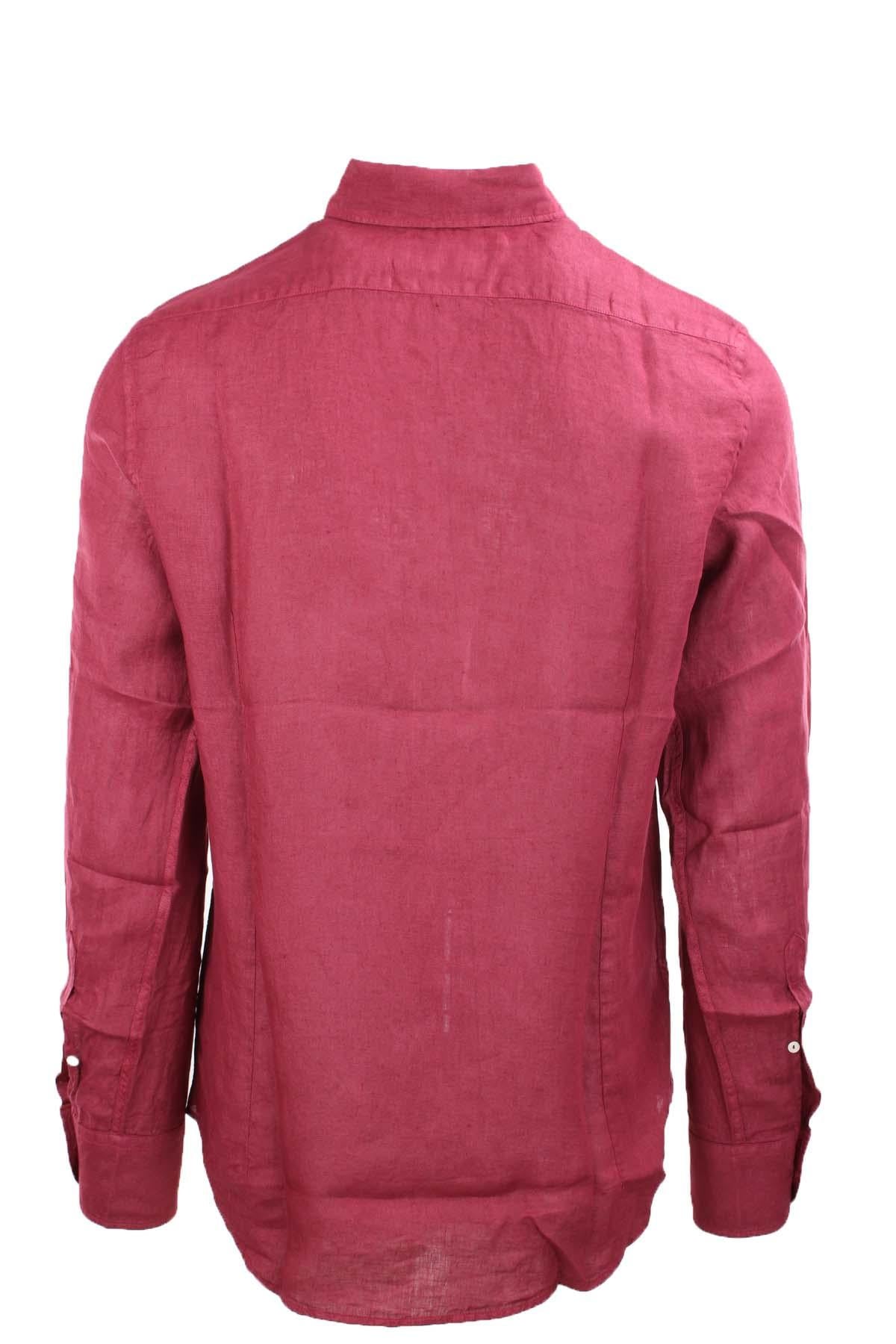 Camicia in lino manica lunga Pamplona Saint Barth MC2 