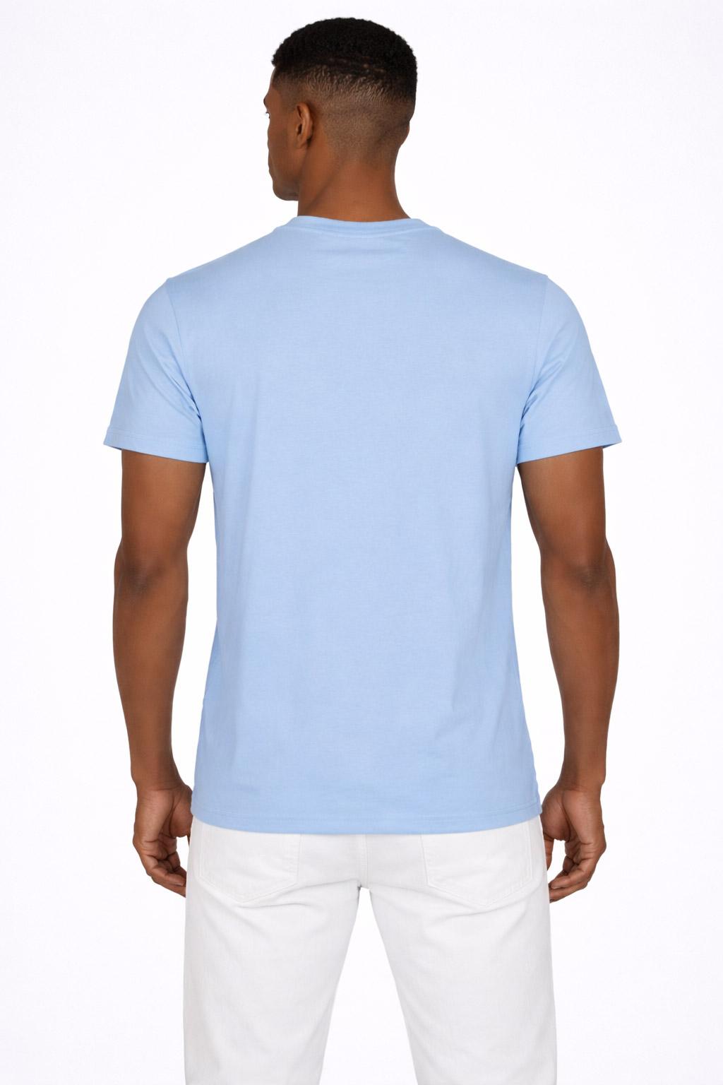 T-Shirt Uomo Zole in Piquet Cotone Seta 