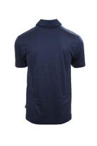 Polo mezza manicain cotone e lino con zip 