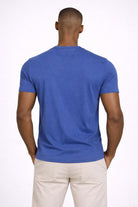 T-Shirt Uomo Cotone con logo ricamato 
