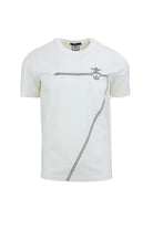 Tshirt frecce tricolori con scie ricamate 