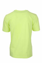 T-shirt mezza manica in cotone stretch con maxilogo 