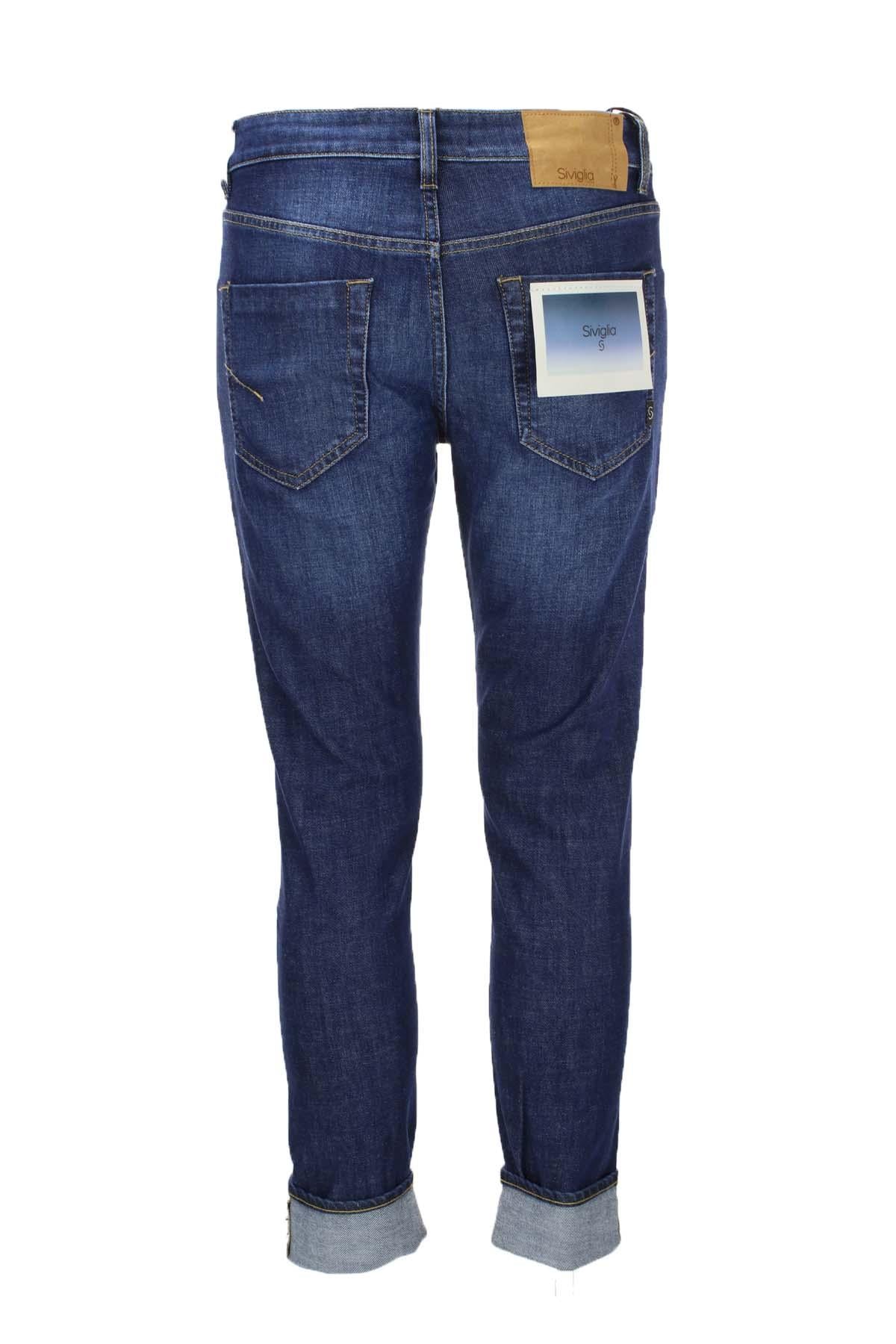 Jeans denim 5 tasche Siviglia Uomo 