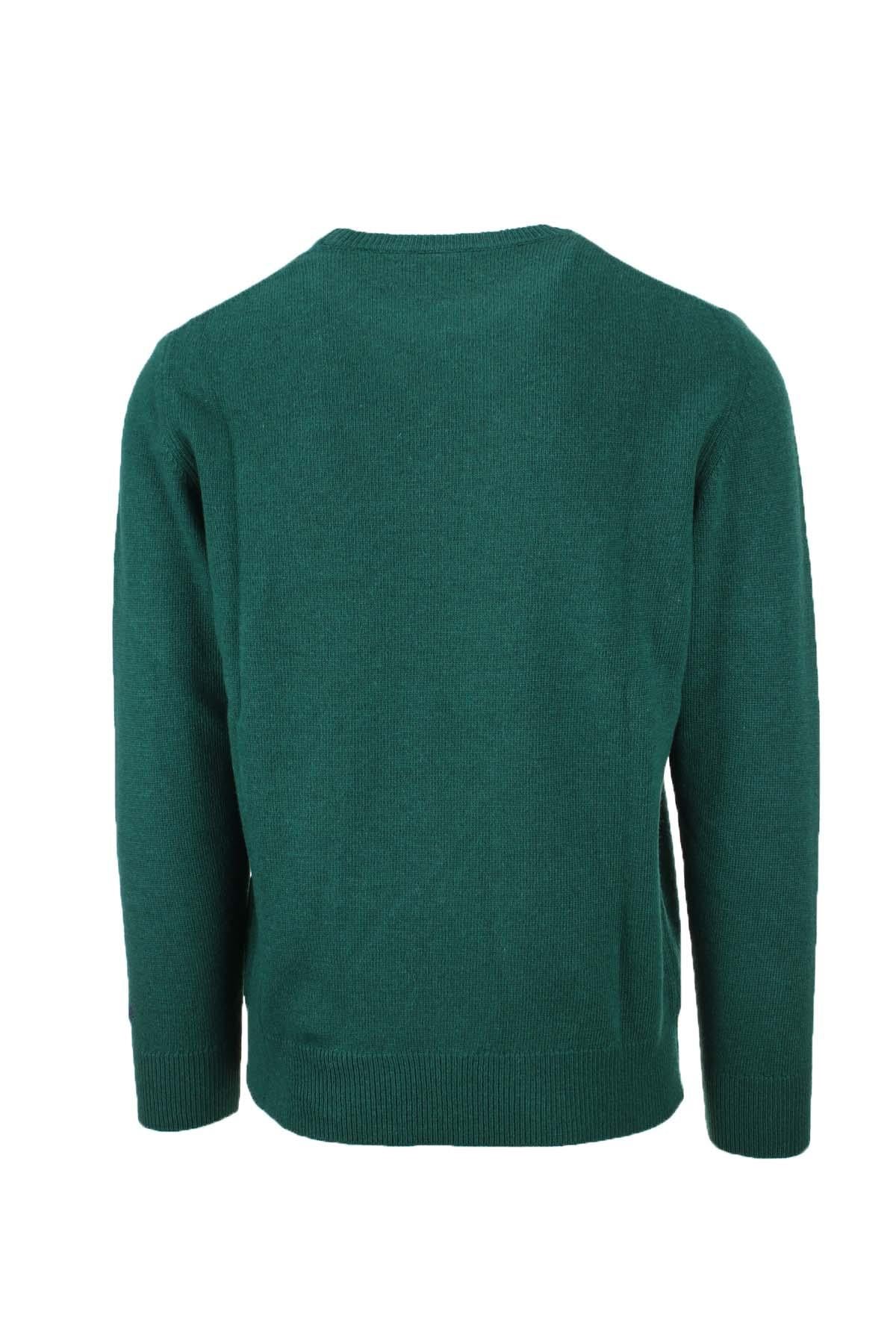 Maglia pullover girocollo in lana Wine Not 