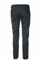 Pantalone chino in raso di cotone stretch 