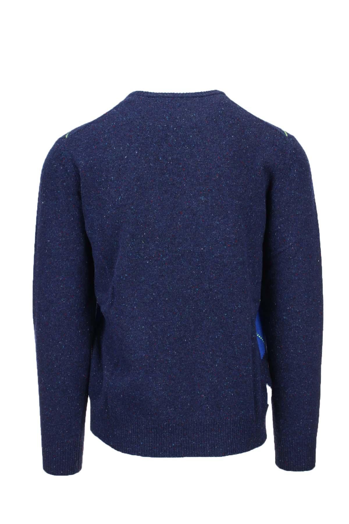 Maglia pullover girocollo rombi Donegal Argyle 