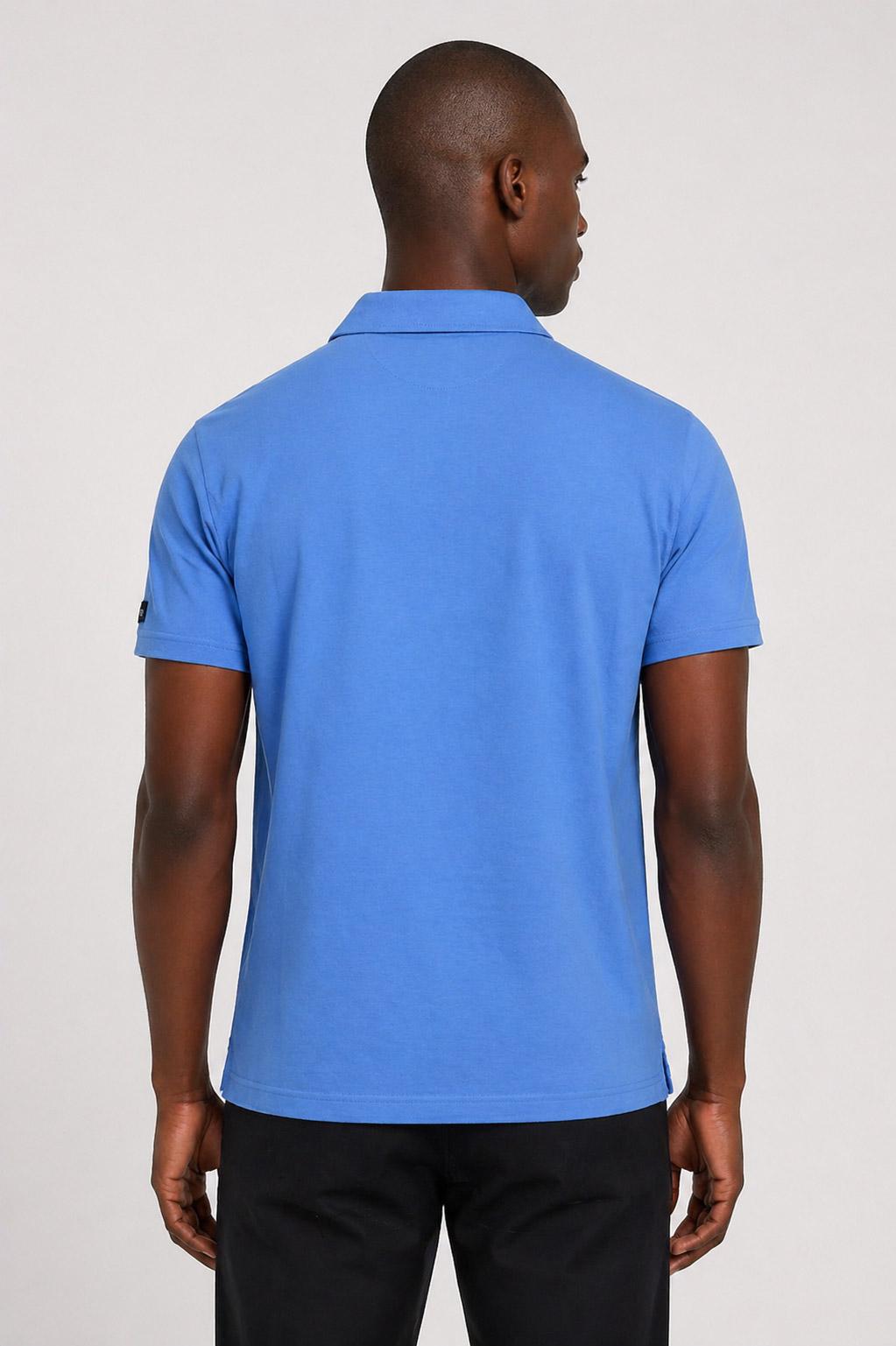 Polo Uomo in Cotone Senza Bottoni 