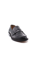 Mocassini College con suola in cuoio 