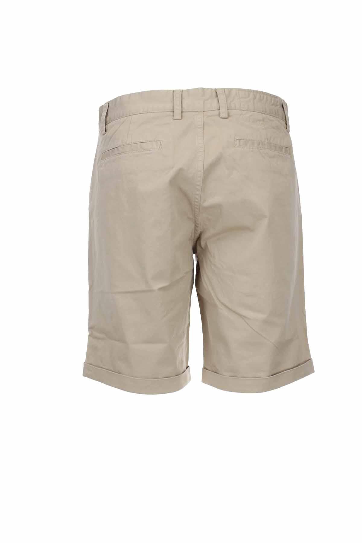 Pantalone bermuda cotone stretch 