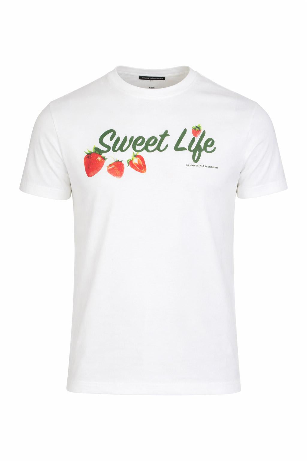 T-Shirt Uomo Sweet Life Cotone Regular 