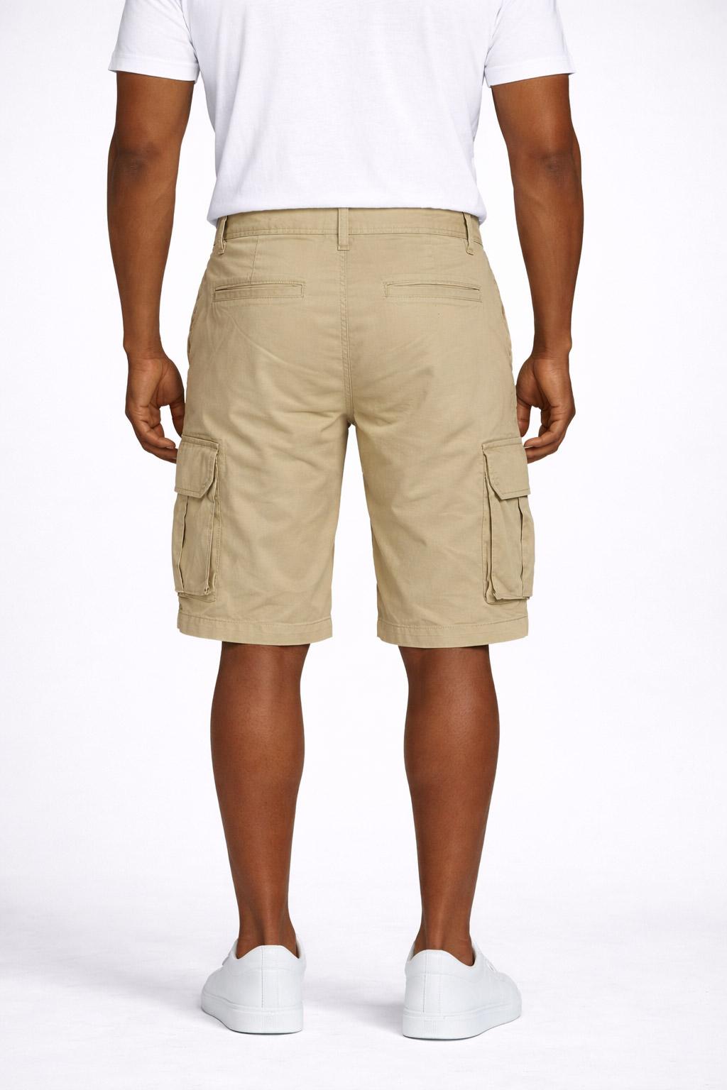 Bermuda Cargo Uomo in Cotone Stretch 