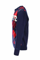 Maglia girocollo rombi ST. Moritz 