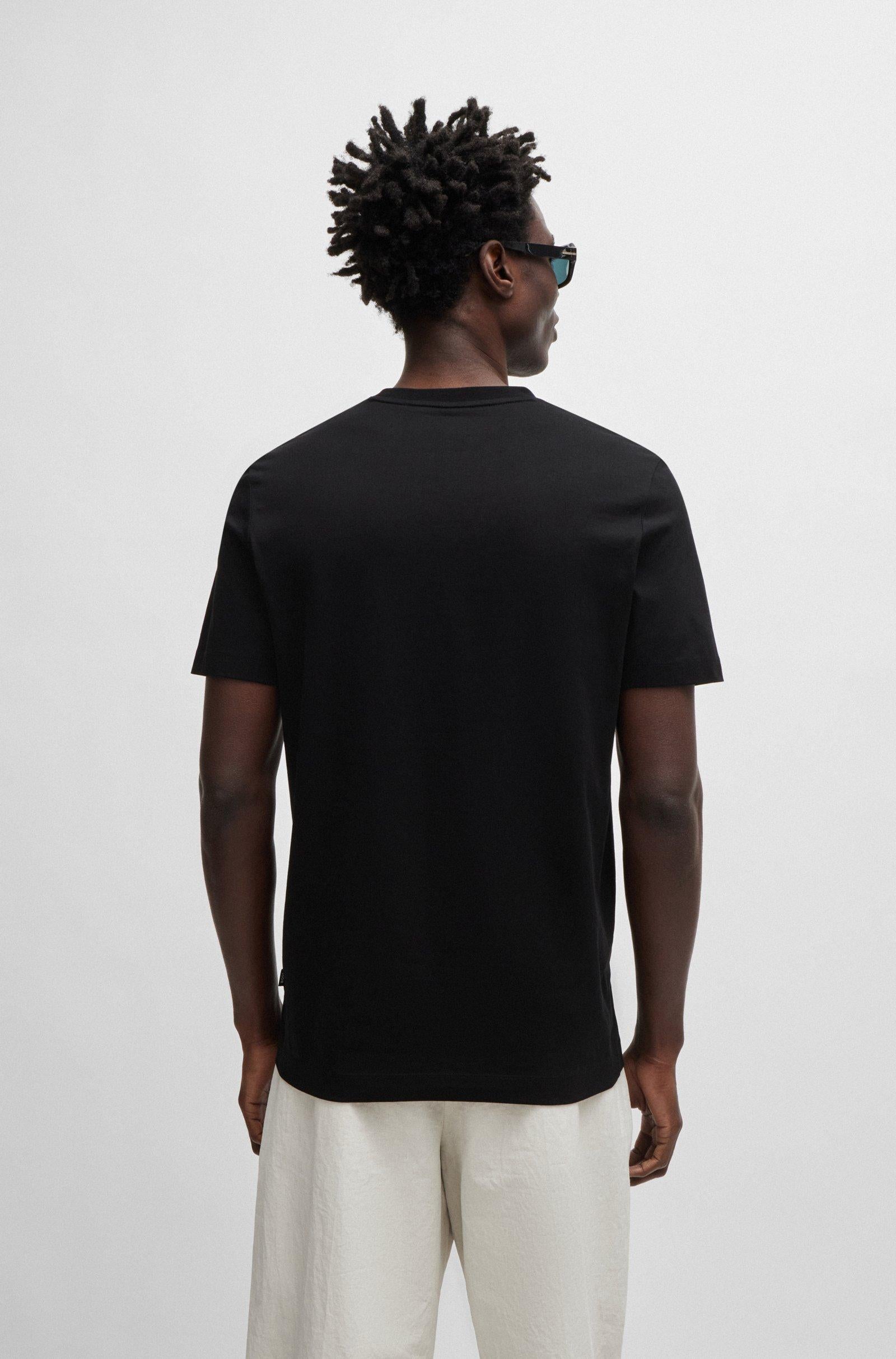 T-shirt mezza manica in cotone 
