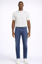 Jeans Uomo 5 Tasche Denim Stretch 