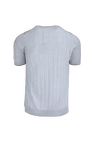 Maglia girocollo in seta 