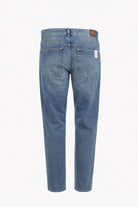 Jeans Uomo 5 Tasche Denim Stretch Used 