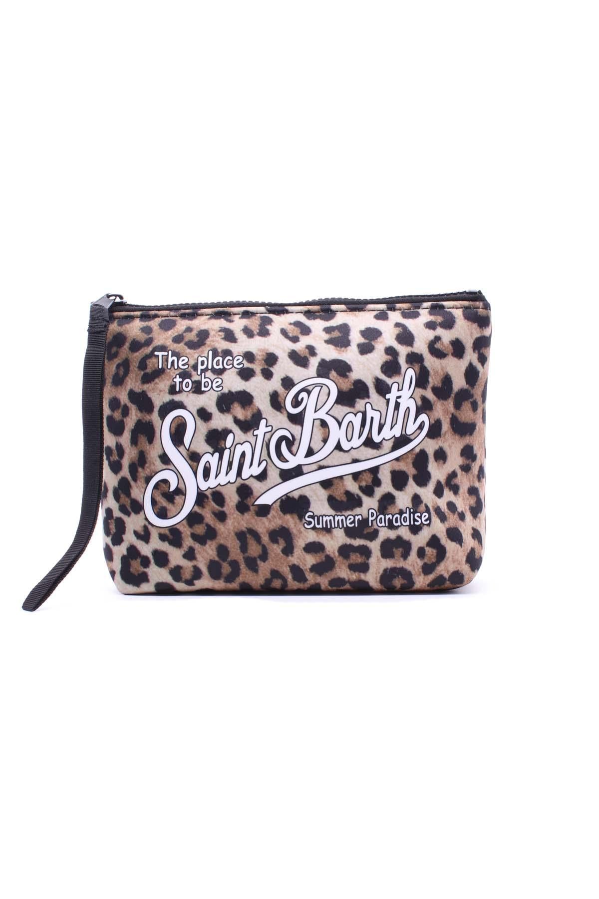 Pochette Aline Neoprene Leopardata 