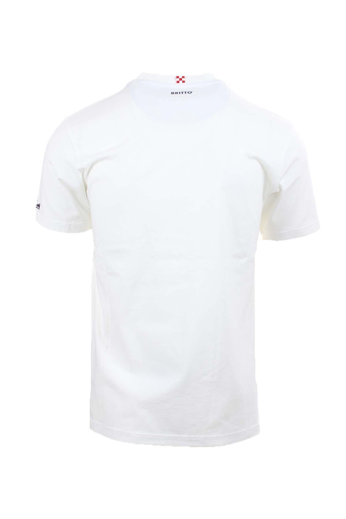 Tshirt con taschino fantasia esclusiva Britto 