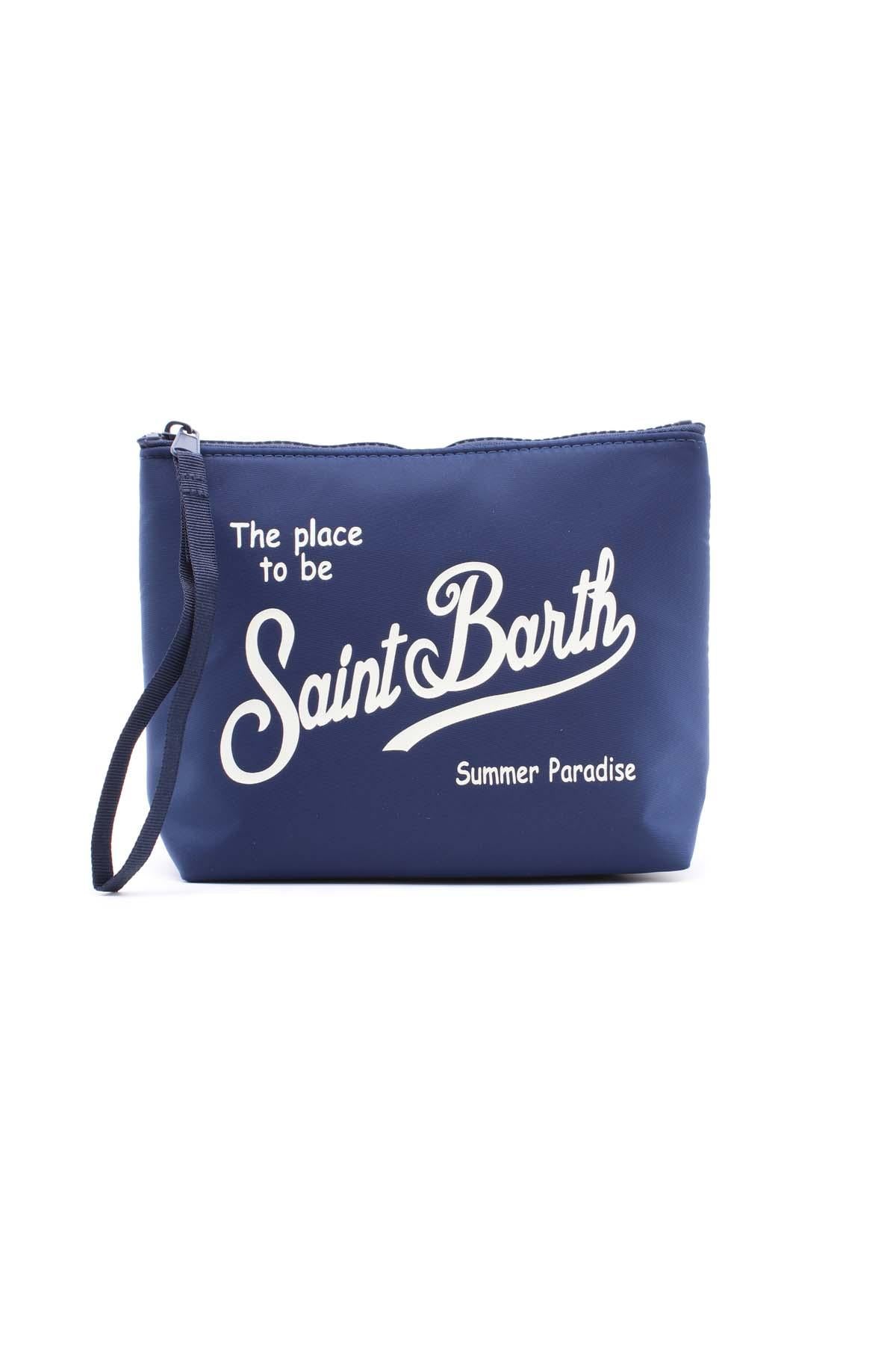 Pochette Aline in Nylon Logo Lettering 