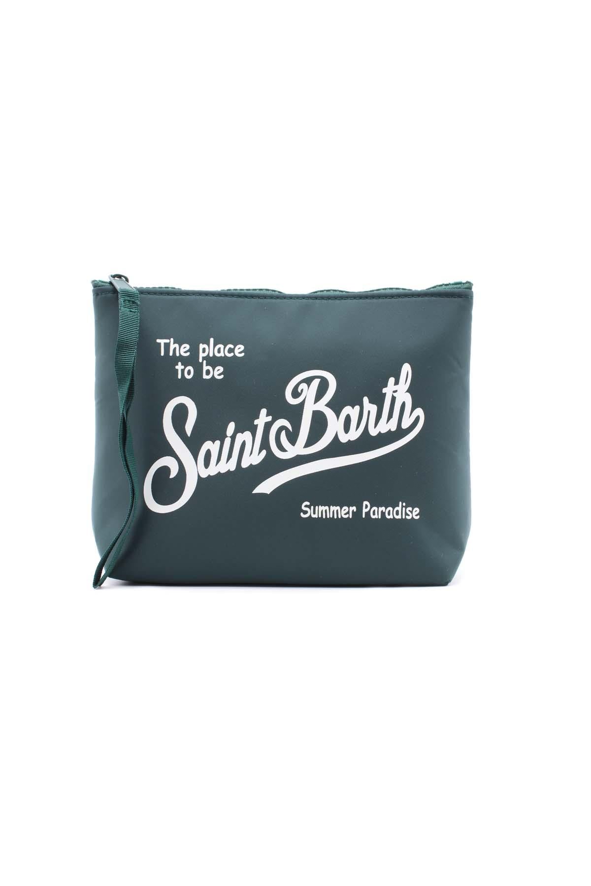 Pochette Aline in Nylon Logo Lettering 