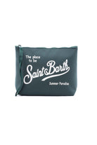 Pochette Aline in Nylon Logo Lettering 