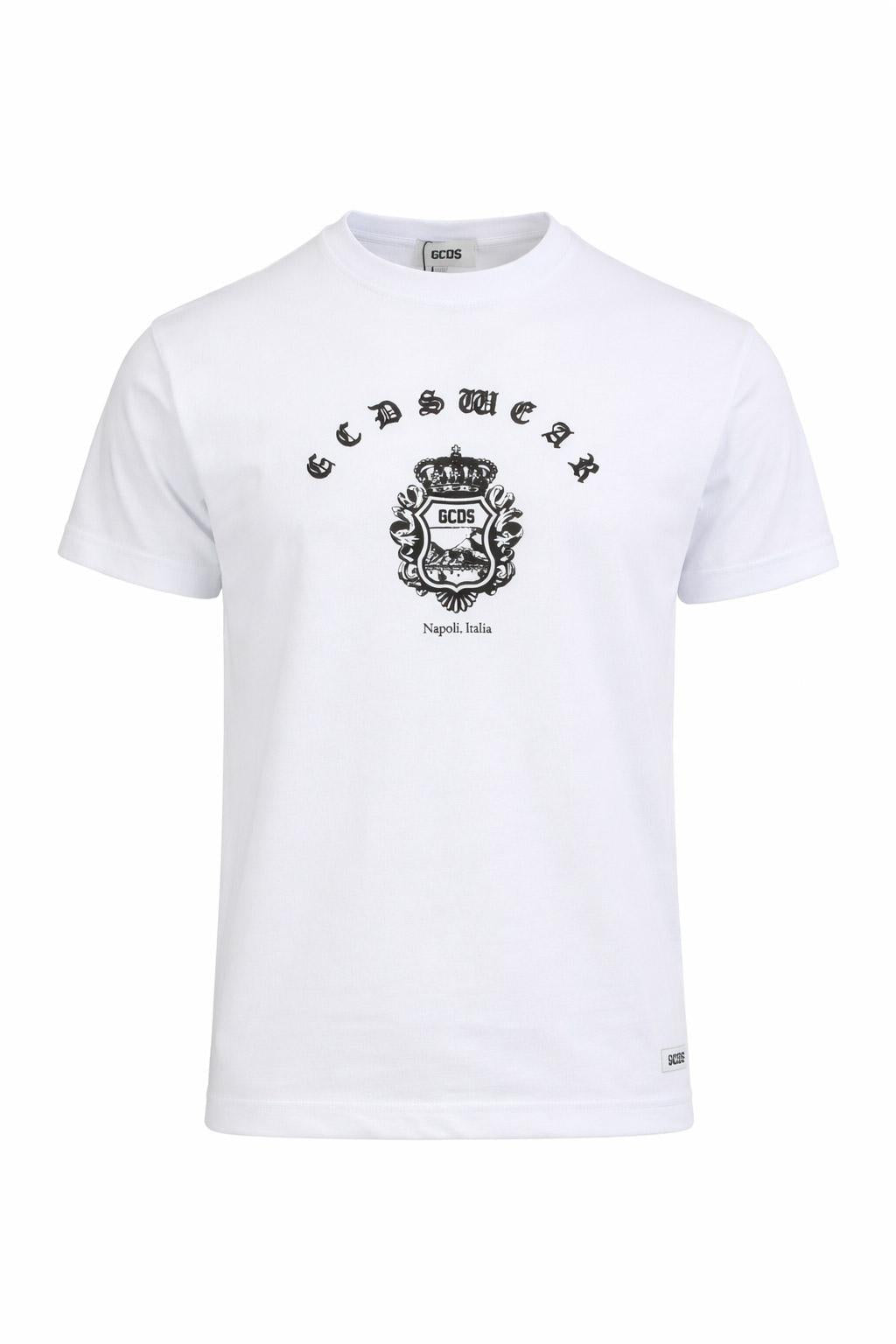 T-Shirt Uomo Stemma Napoli Gotico 