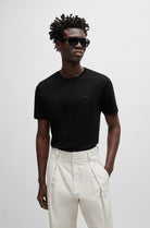 T-shirt mezza manica in cotone 
