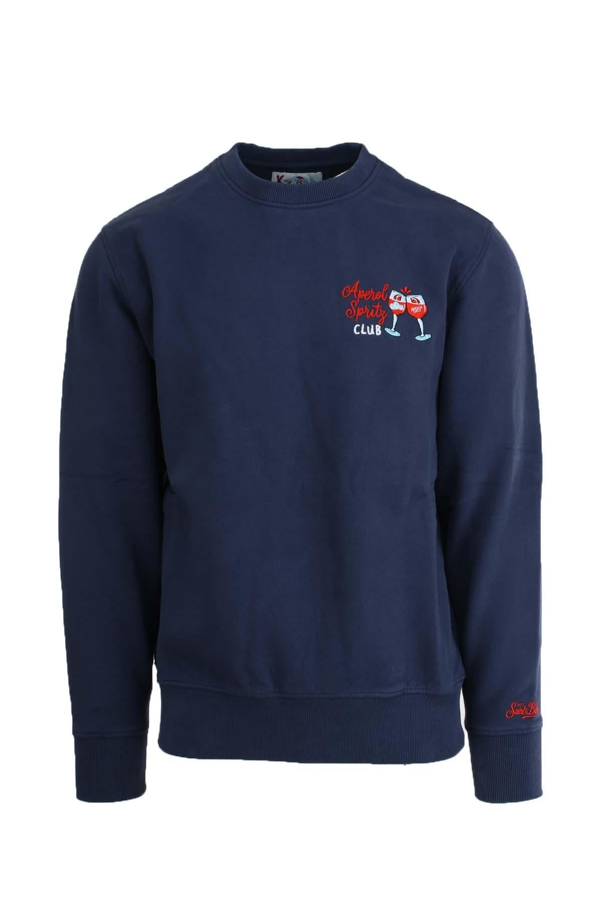 Maglia felpa girocollo uomo Aperol Spritz Club 